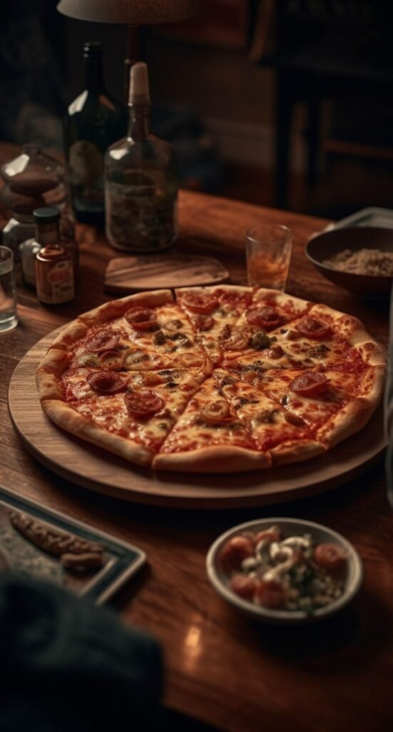 Home pizza, food, snack, dining, delicious, restaurant